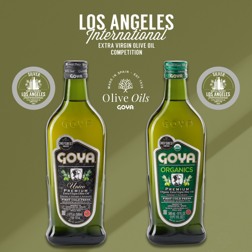 Goya Premium Olive Oils at Los Angeles IOOC