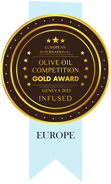 EIOOC Gold award infused olive oil